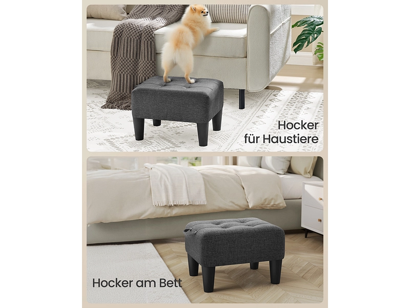 Pouf de rangement SONGMICS