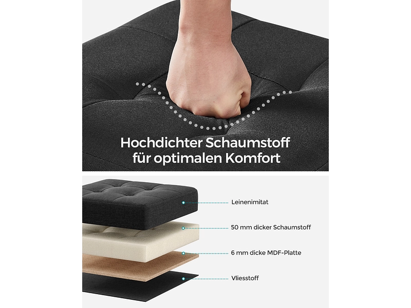 Pouf contenitore SONGMICS