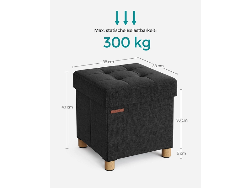 Pouf contenitore SONGMICS