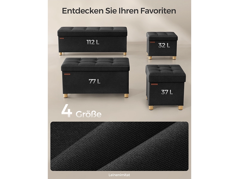 Pouf contenitore SONGMICS