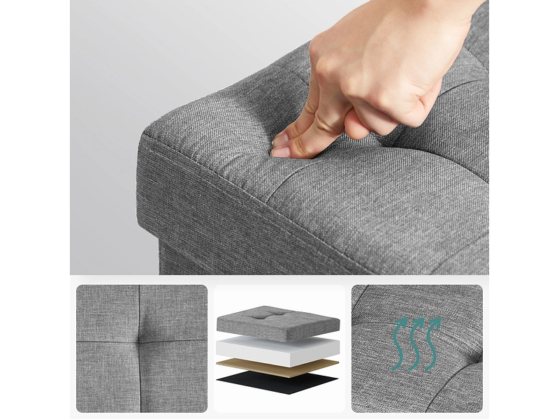 Pouf contenitore SONGMICS Pouf contenitore SONGMICS