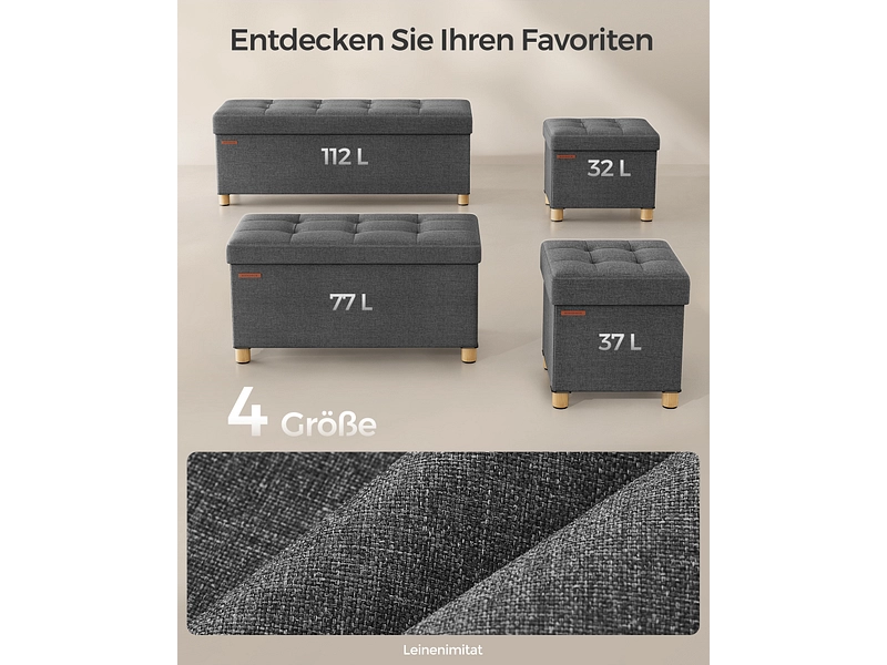 Pouf contenitore SONGMICS