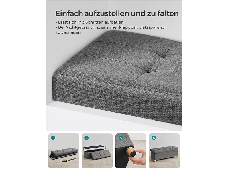 Pouf contenitore SONGMICS