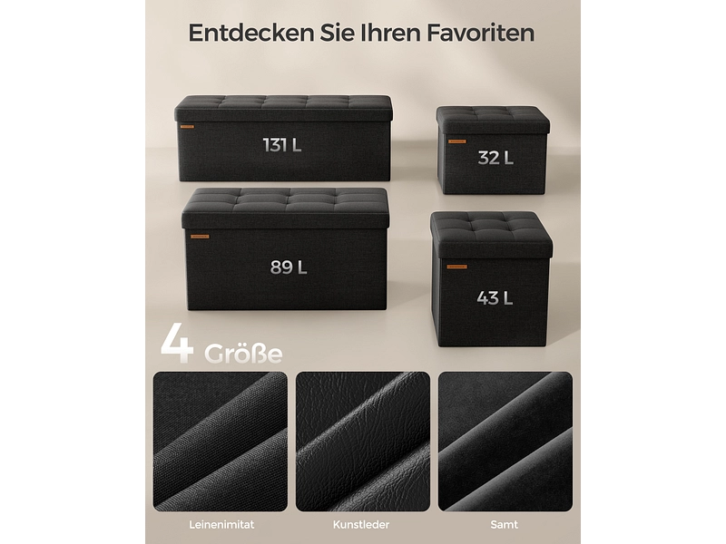 Aufbewahrungshocker SONGMICS