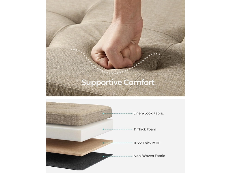 Pouf contenitore SONGMICS