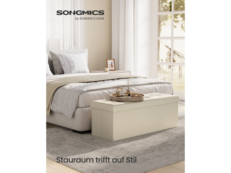 Pouf de rangement SONGMICS