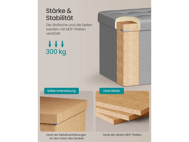 Pouf contenitore SONGMICS