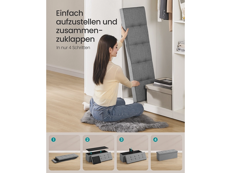 Pouf contenitore SONGMICS