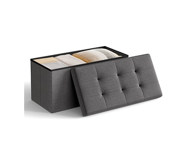 Pouf de rangement SONGMICS