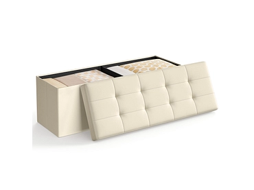 Pouf de rangement SONGMICS