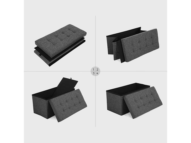Pouf contenitore SONGMICS Pouf contenitore SONGMICS