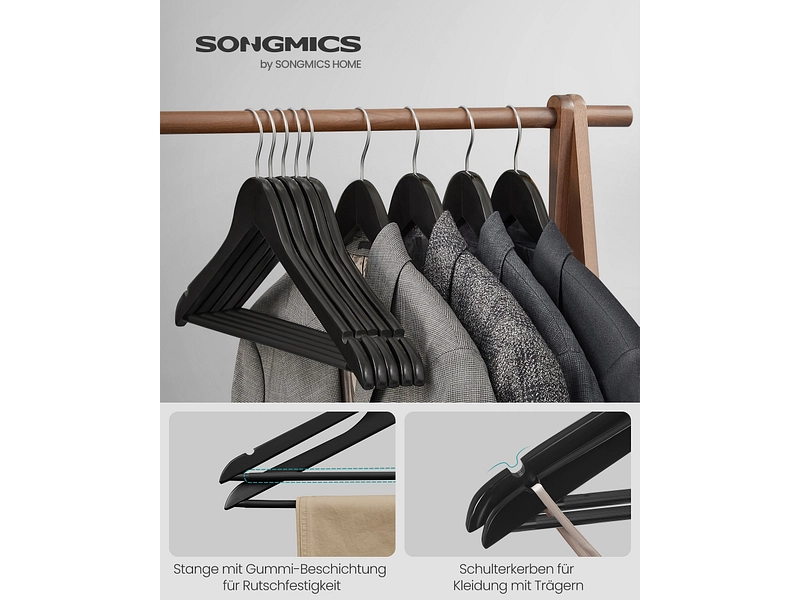 SONGMICSSet mit 20 Kleiderbügeln SONGMICSSet mit 20 Kleiderbügeln