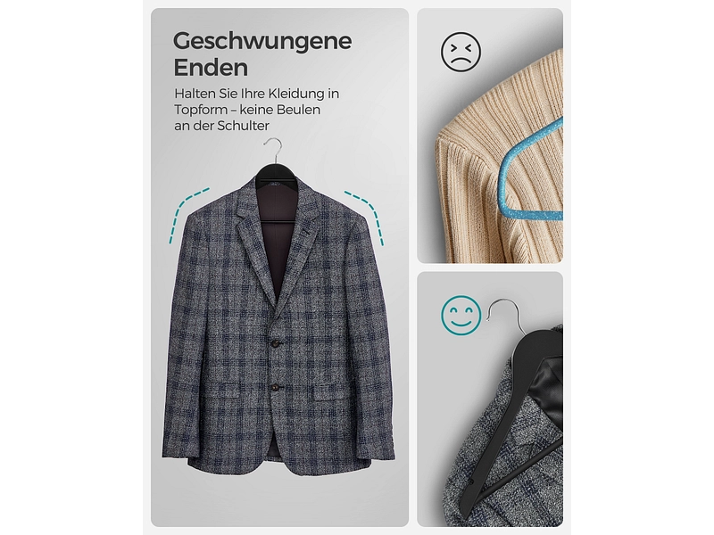 SONGMICSSet mit 20 Kleiderbügeln SONGMICSSet mit 20 Kleiderbügeln