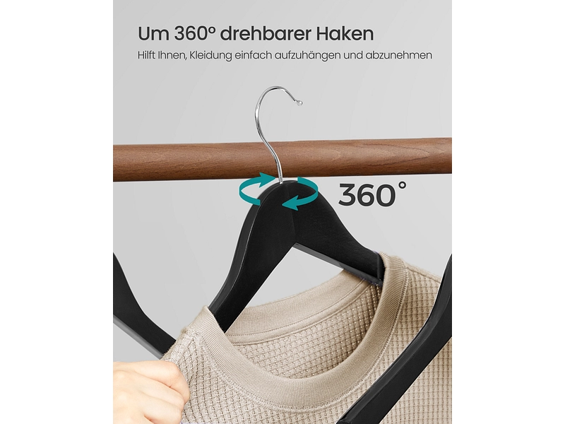 SONGMICSSet mit 20 Kleiderbügeln SONGMICSSet mit 20 Kleiderbügeln
