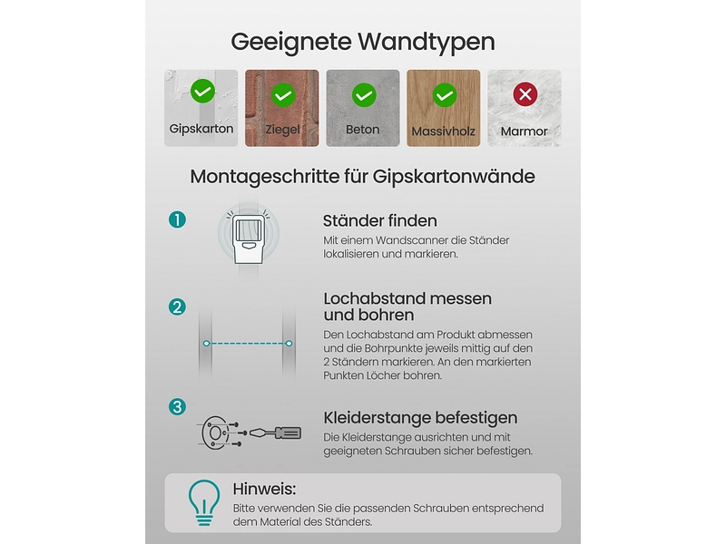 SONGMICSKleiderhaken SONGMICSKleiderhaken