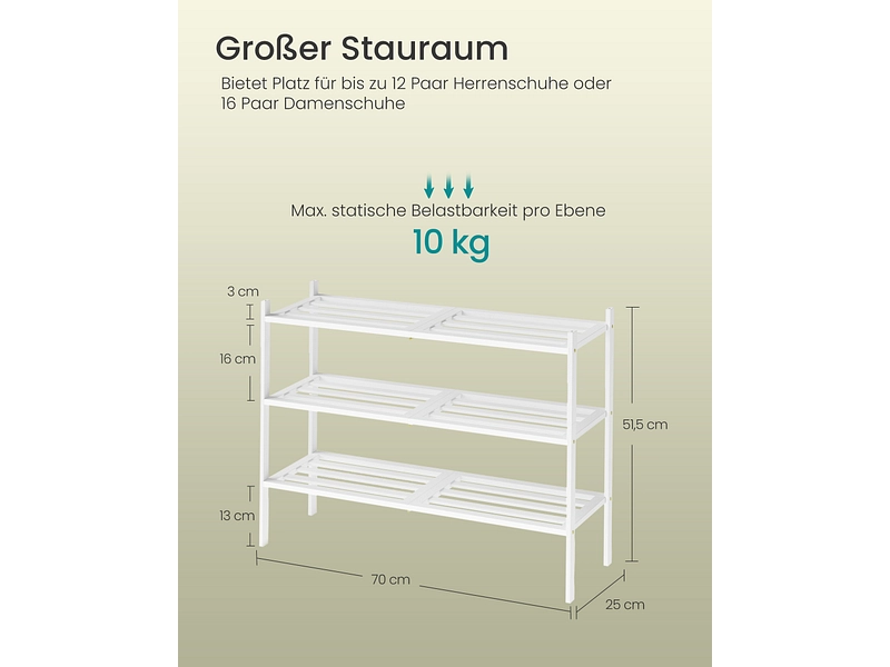 Rangement pour chaussures SONGMICS