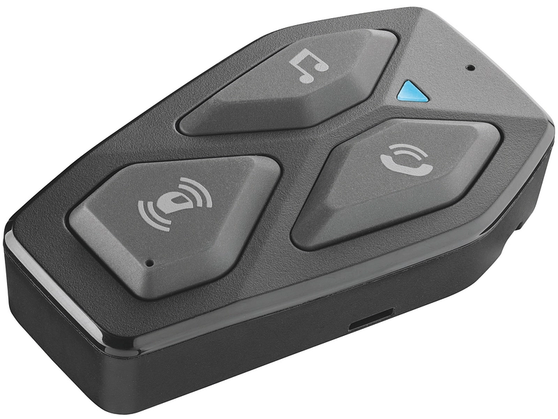 INTERPHONE Motorrad-Intercom COM 3HD schwarz