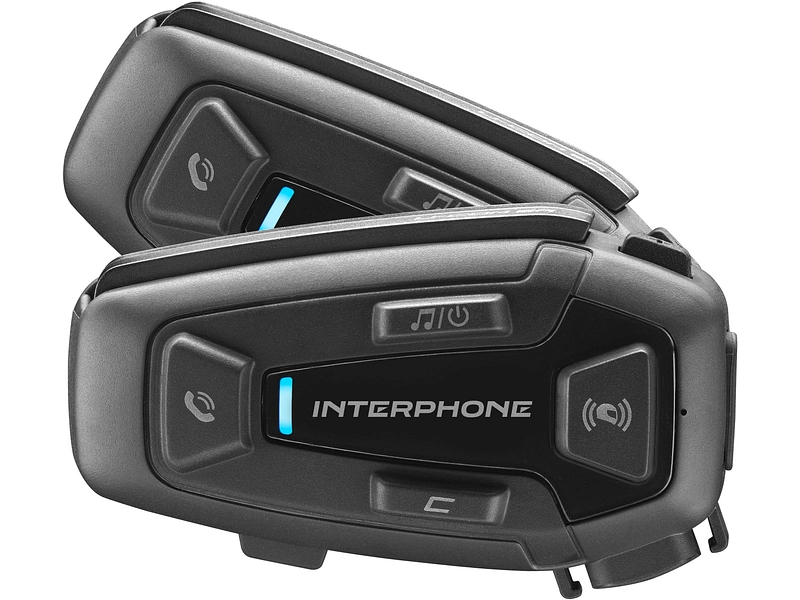 Interphone U-COM 8R Bluetooth Intercom System Twin Pack (FOR 2 HELMETS)