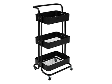 5 FIVE SIMPLY SMART Carrello portavivande BLACK EDITION