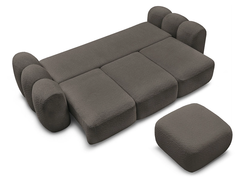 3er Sofa mit Hocker BOBOCHIC MONTAIGNE 3er Sofa mit Hocker BOBOCHIC MONTAIGNE