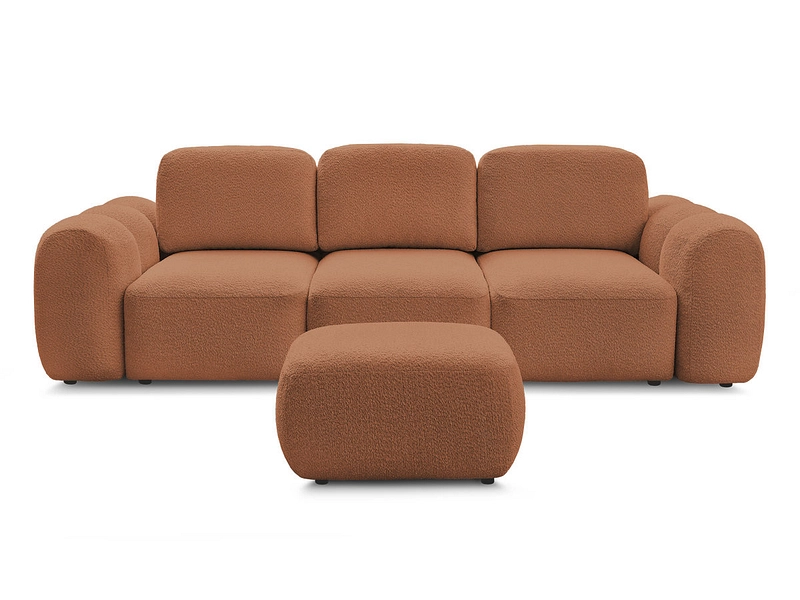 3er Sofa mit Hocker BOBOCHIC MONTAIGNE 3er Sofa mit Hocker BOBOCHIC MONTAIGNE