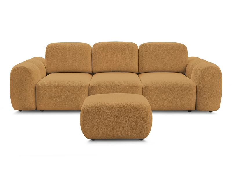 3er Sofa mit Hocker BOBOCHIC MONTAIGNE 3er Sofa mit Hocker BOBOCHIC MONTAIGNE