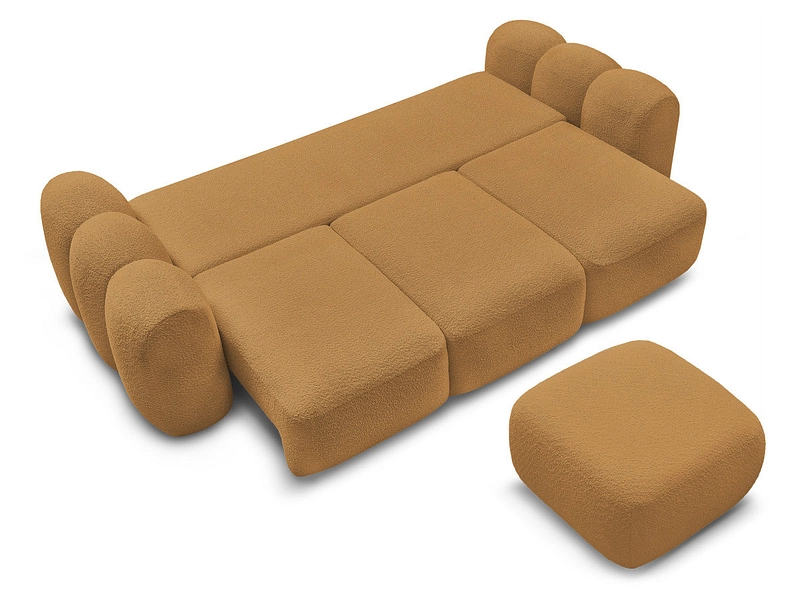 3er Sofa mit Hocker BOBOCHIC MONTAIGNE 3er Sofa mit Hocker BOBOCHIC MONTAIGNE