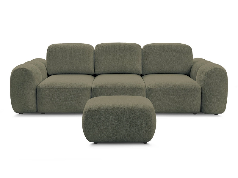 3er Sofa mit Hocker BOBOCHIC MONTAIGNE 3er Sofa mit Hocker BOBOCHIC MONTAIGNE