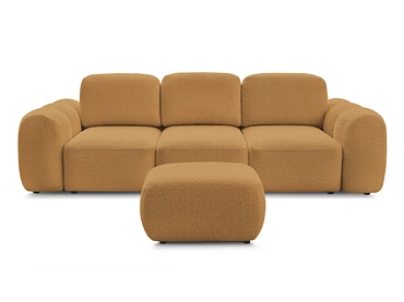 3er Sofa mit Hocker BOBOCHIC MONTAIGNE