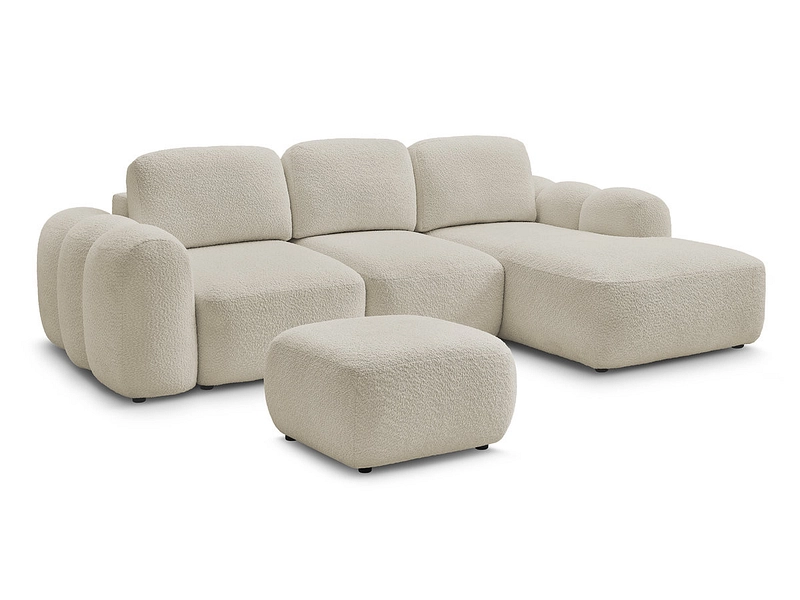 Ecksofa mit Hocker BOBOCHIC MONTAIGNE Ecksofa mit Hocker BOBOCHIC MONTAIGNE