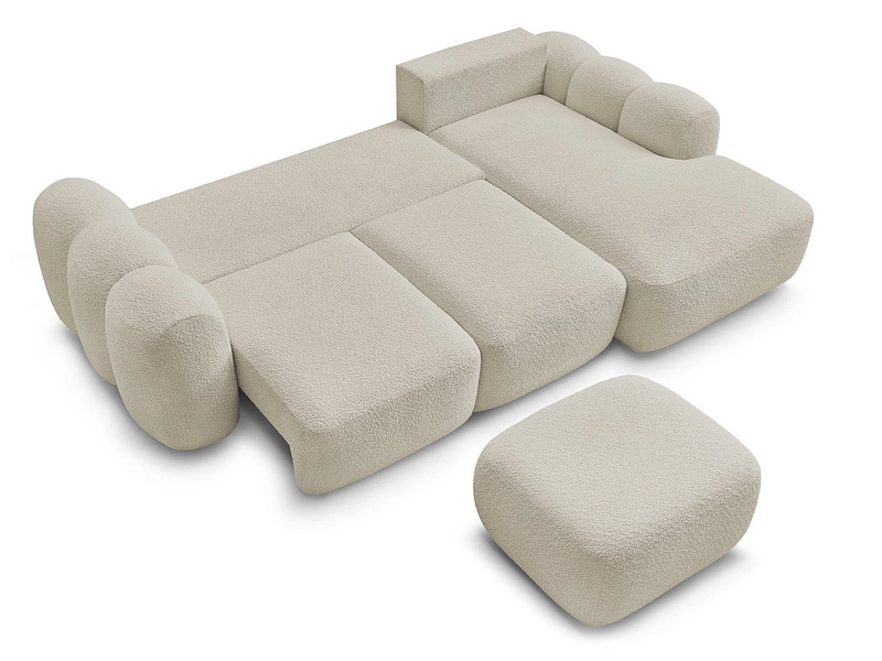 Ecksofa mit Hocker BOBOCHIC MONTAIGNE Ecksofa mit Hocker BOBOCHIC MONTAIGNE