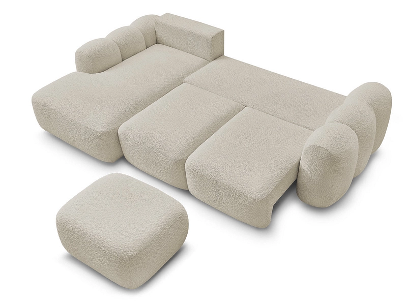Ecksofa mit Hocker BOBOCHIC MONTAIGNE Ecksofa mit Hocker BOBOCHIC MONTAIGNE