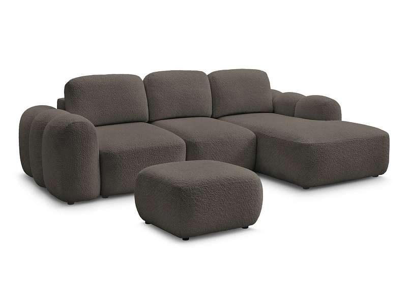 Ecksofa mit Hocker BOBOCHIC MONTAIGNE Ecksofa mit Hocker BOBOCHIC MONTAIGNE