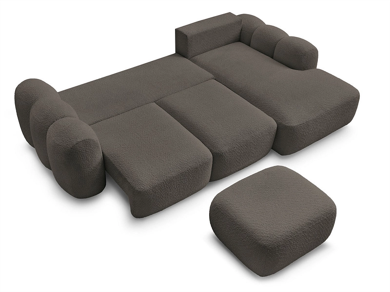 Ecksofa mit Hocker BOBOCHIC MONTAIGNE Ecksofa mit Hocker BOBOCHIC MONTAIGNE