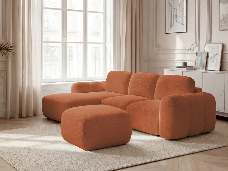 Ecksofa mit Hocker BOBOCHIC MONTAIGNE Ecksofa mit Hocker BOBOCHIC MONTAIGNE