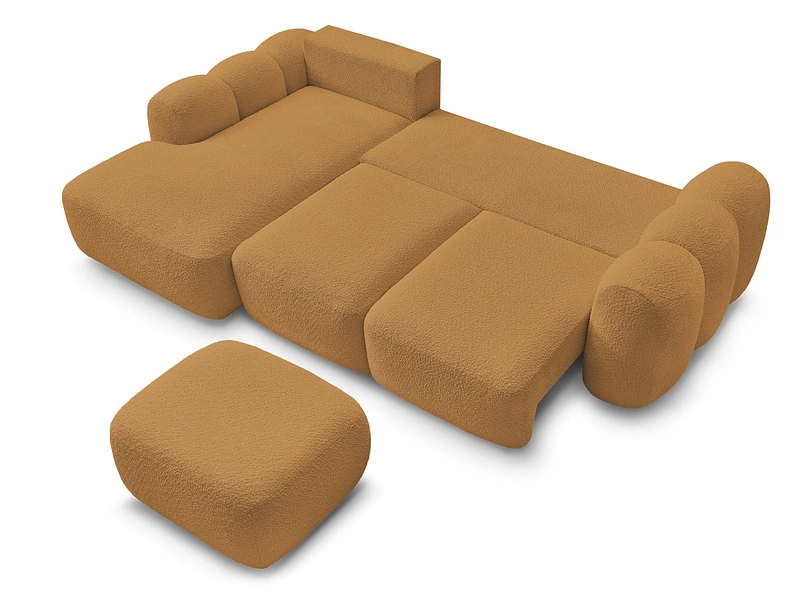 Ecksofa mit Hocker BOBOCHIC MONTAIGNE