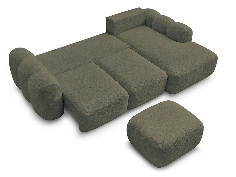 Ecksofa mit Hocker BOBOCHIC MONTAIGNE Ecksofa mit Hocker BOBOCHIC MONTAIGNE