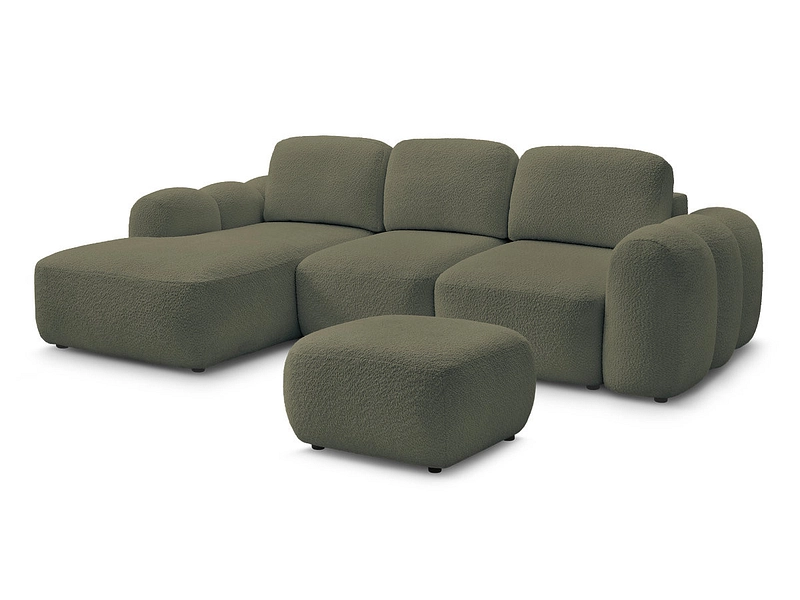 Ecksofa mit Hocker BOBOCHIC MONTAIGNE Ecksofa mit Hocker BOBOCHIC MONTAIGNE