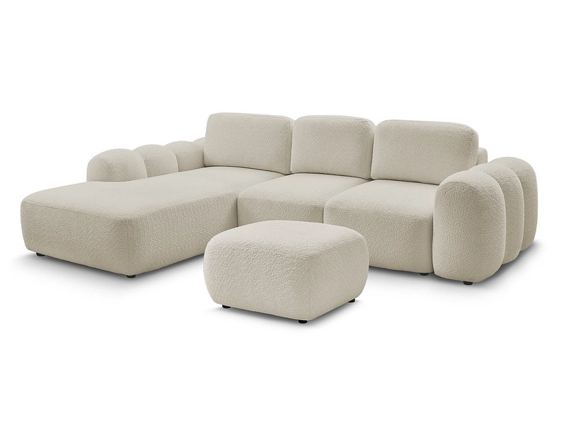 Ecksofa mit Hocker BOBOCHIC MONTAIGNE Ecksofa mit Hocker BOBOCHIC MONTAIGNE