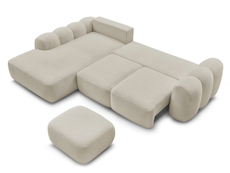 Ecksofa mit Hocker BOBOCHIC MONTAIGNE Ecksofa mit Hocker BOBOCHIC MONTAIGNE