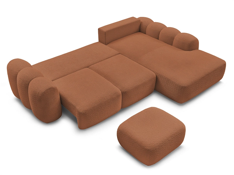 Ecksofa mit Hocker BOBOCHIC MONTAIGNE