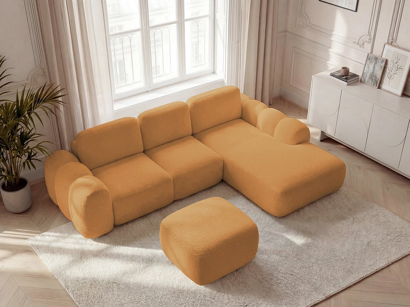 Ecksofa mit Hocker BOBOCHIC MONTAIGNE Ecksofa mit Hocker BOBOCHIC MONTAIGNE