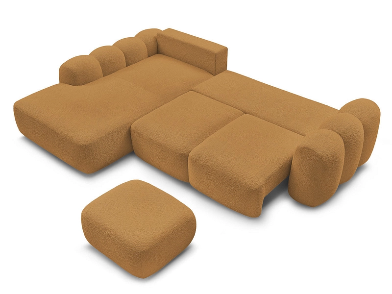 Ecksofa mit Hocker BOBOCHIC MONTAIGNE Ecksofa mit Hocker BOBOCHIC MONTAIGNE