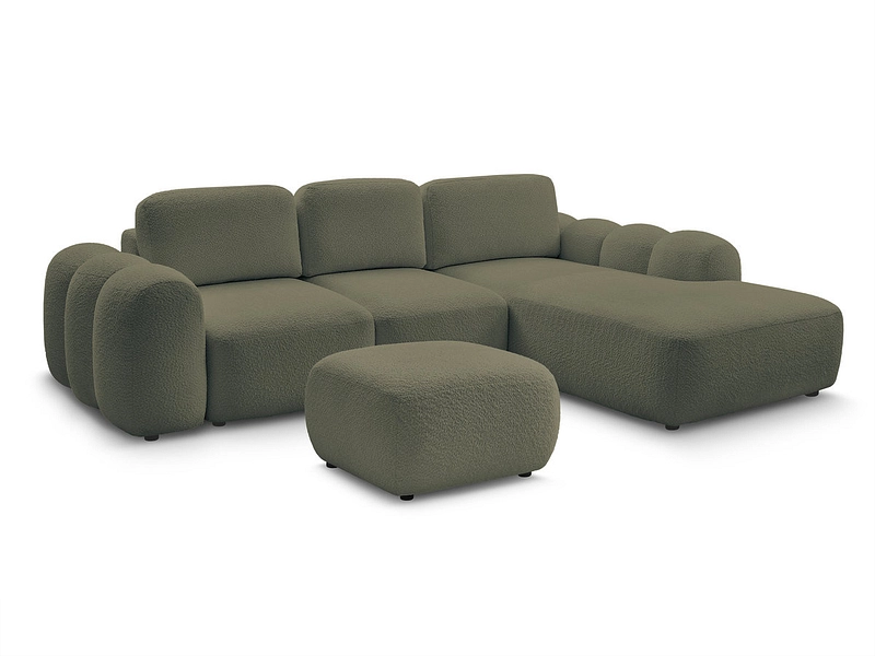 Ecksofa mit Hocker BOBOCHIC MONTAIGNE Ecksofa mit Hocker BOBOCHIC MONTAIGNE