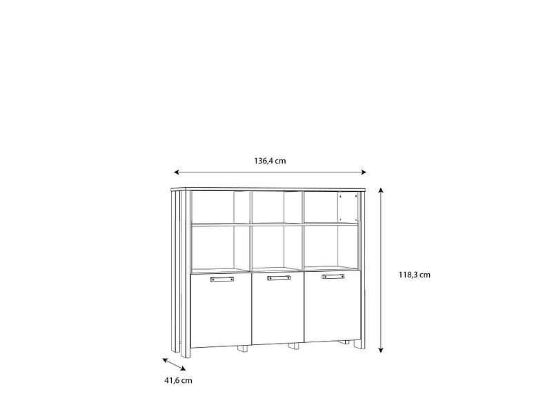 Highboard CLIF