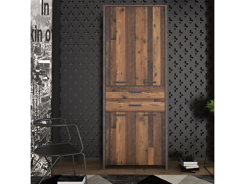 Aufbewahrungsschrank CLIF vintage holz Aufbewahrungsschrank CLIF vintage holz