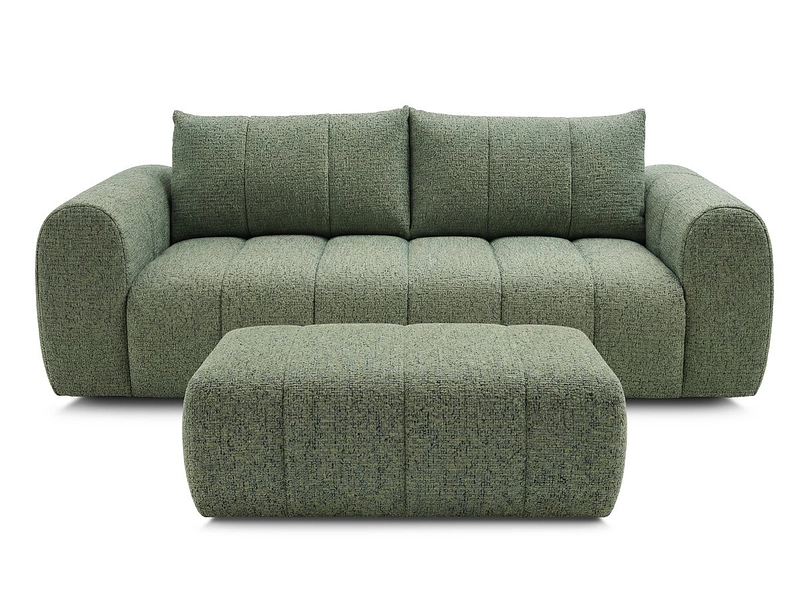 3er Sofa mit Hocker BOBOCHIC NESTY 3er Sofa mit Hocker BOBOCHIC NESTY