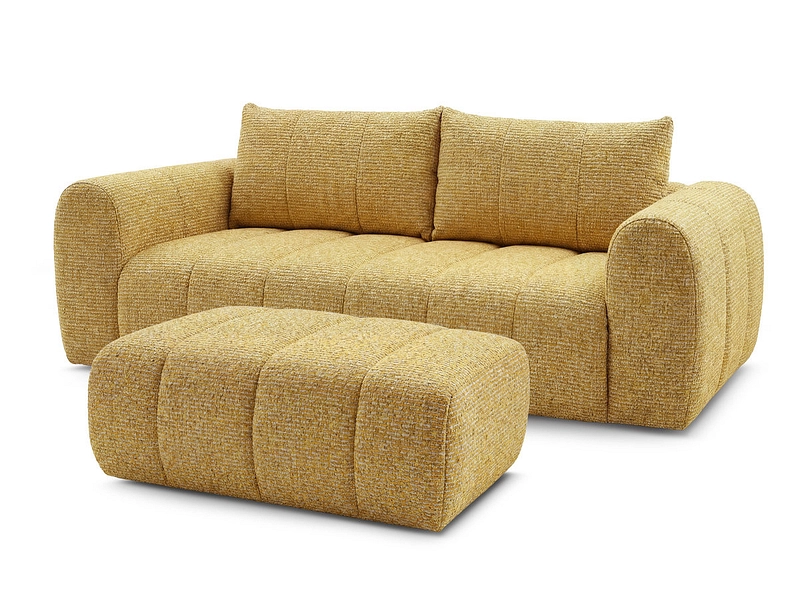 3er Sofa mit Hocker BOBOCHIC NESTY 3er Sofa mit Hocker BOBOCHIC NESTY