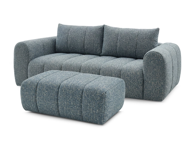 3er Sofa mit Hocker BOBOCHIC NESTY 3er Sofa mit Hocker BOBOCHIC NESTY