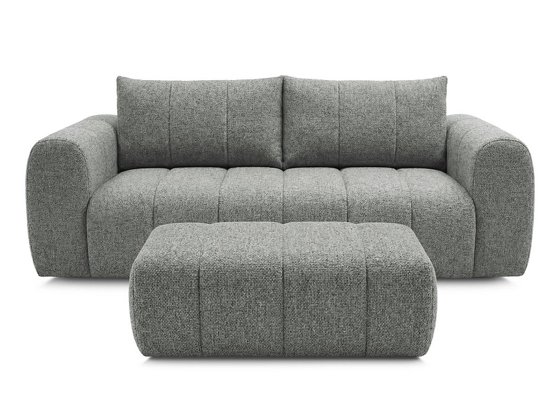 3er Sofa mit Hocker BOBOCHIC NESTY 3er Sofa mit Hocker BOBOCHIC NESTY
